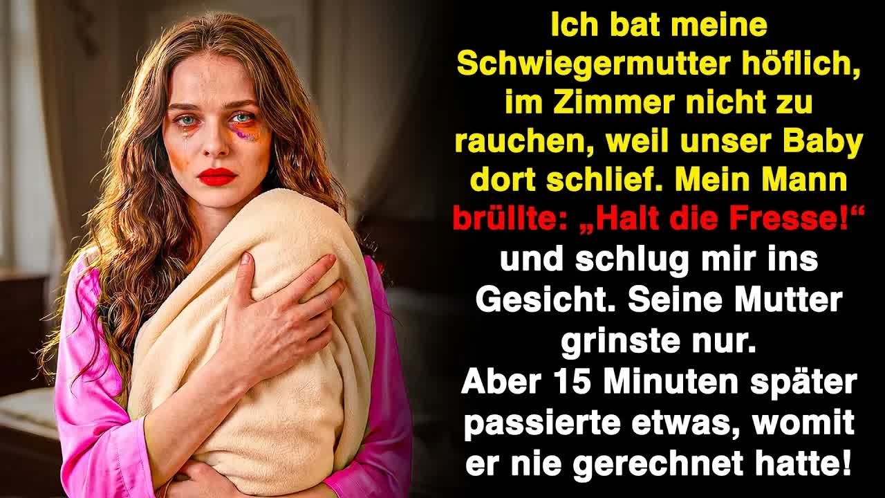 Ich bat meine Schwiegermutter, im Zimmer nicht zu rauchen, weil unser Baby dort schlief, aber…