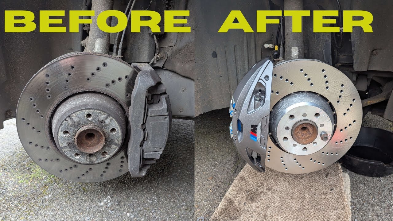 BMW E60 M5 Brake Caliper Upgrade