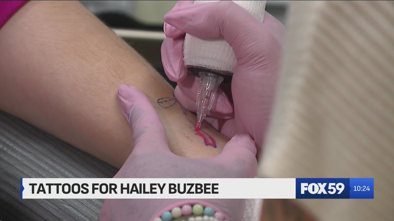 Permanently pink: Greenfield tattoo shop honoring Hailey Buzbee