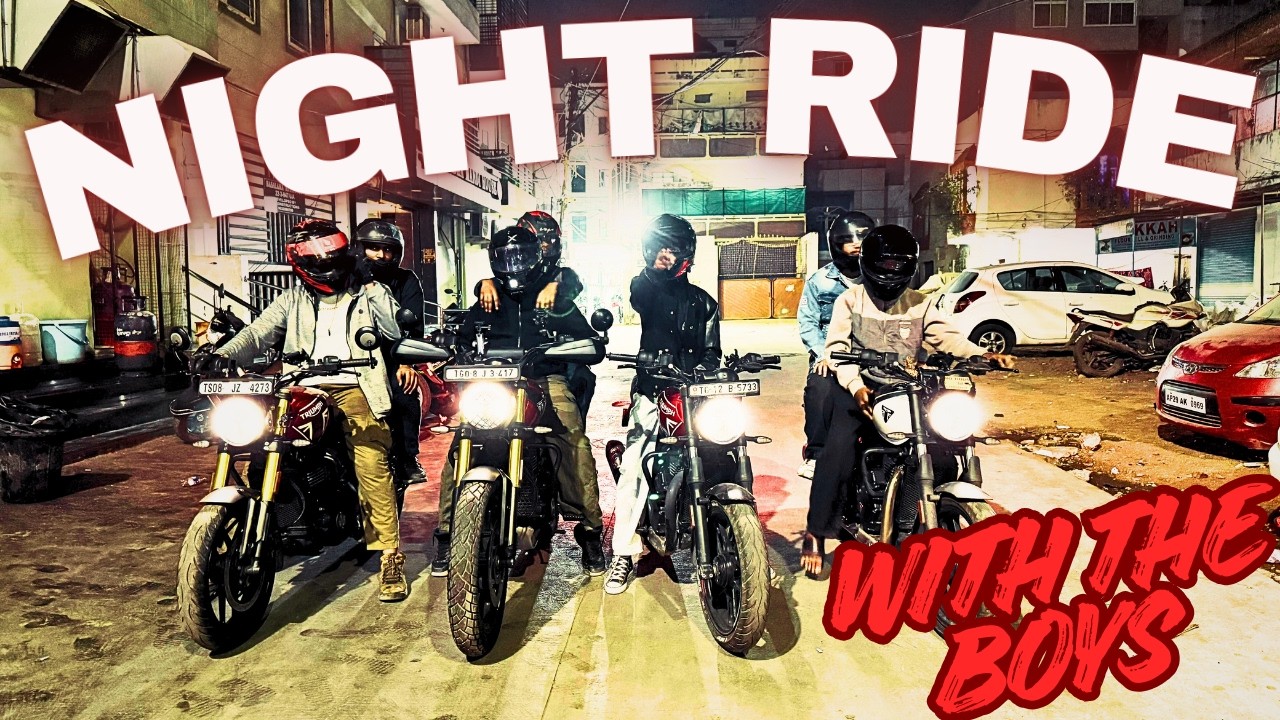 NIGHT RIDE WITH THE BOYS || SAM LESLIE ||