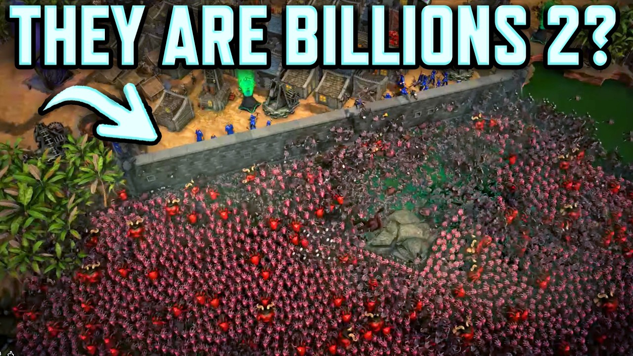 NEW RTS GAME: Here Comes The Swarm - They Are Billions but better?