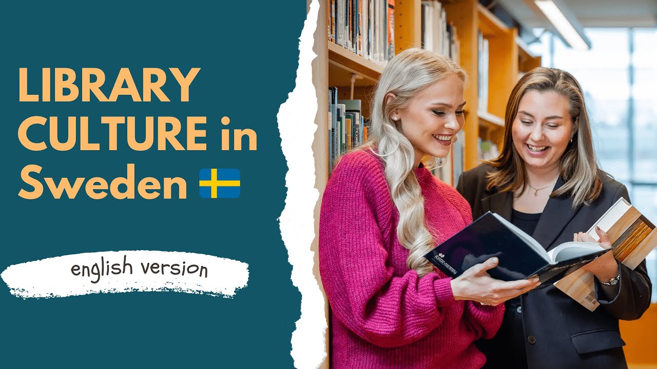 📚 Library Culture in Sweden 🇸🇪 | Biblioteket Tour & Experience Vlog |