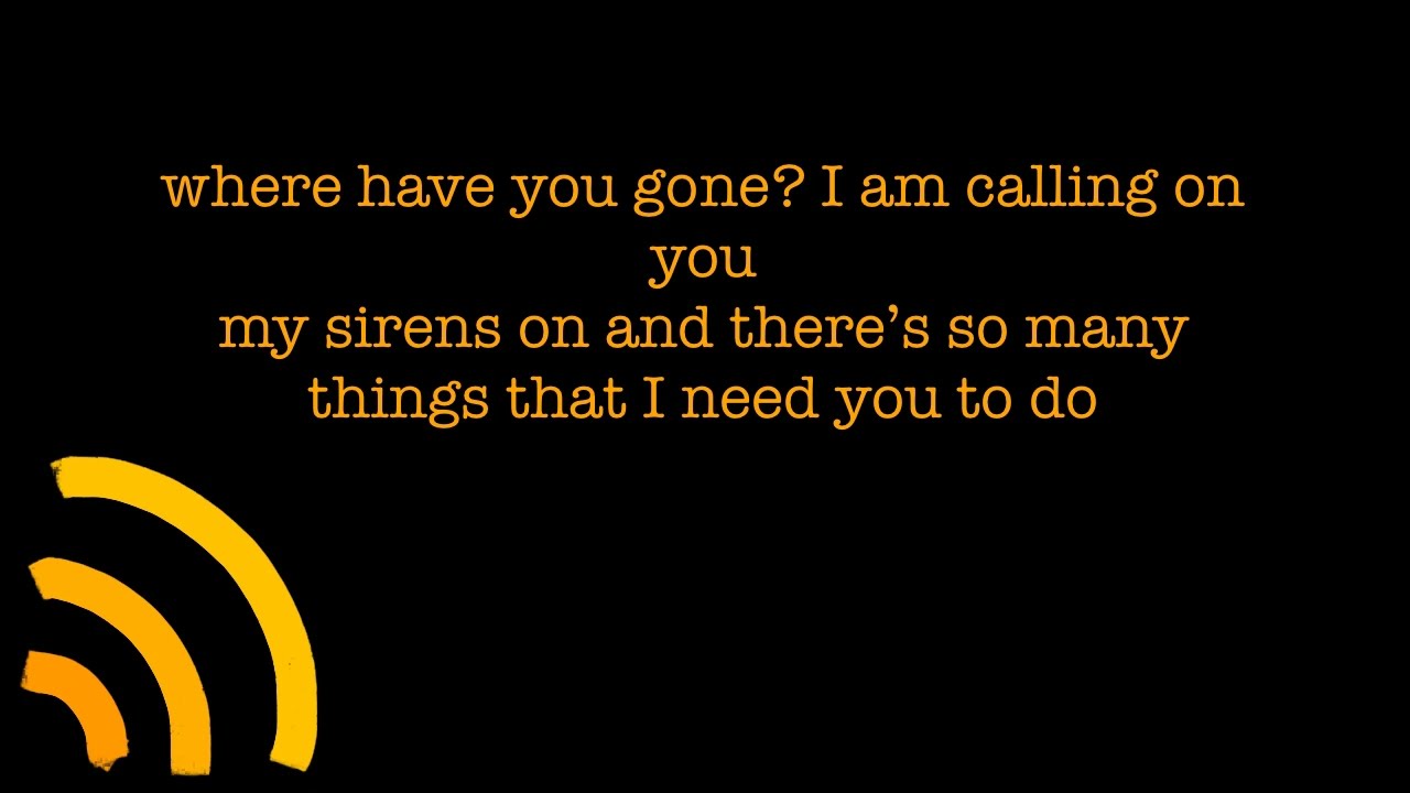 Alarm Call - The Correspondents [lyrics]