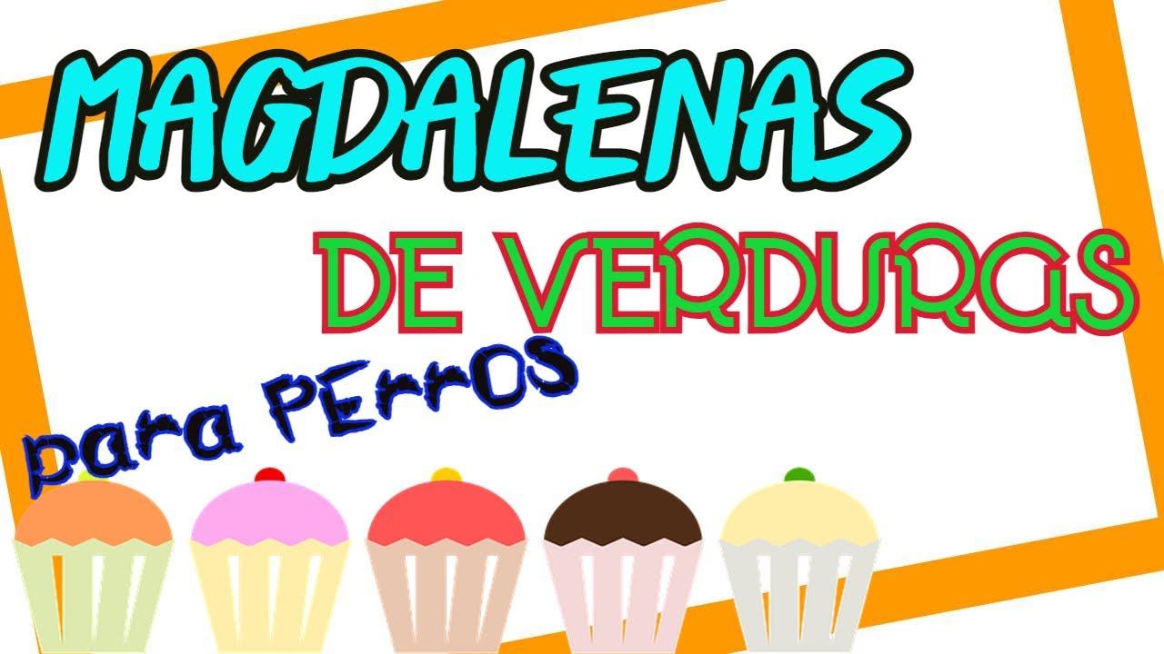 CUPCAKES para PERROS 🧁🧁 de VERDURAS!!
