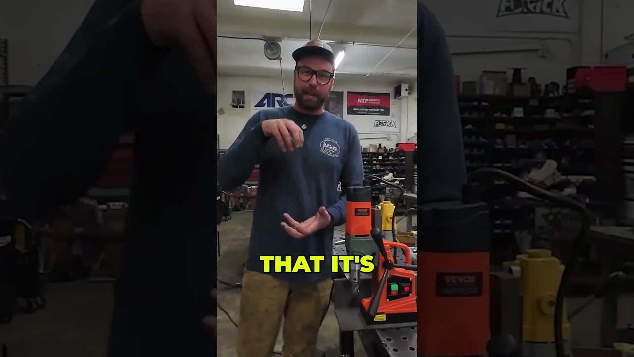 Is this cheap Mag Drill actually good??  #welding #tigwelder #automobile #magdrill #diy #tools