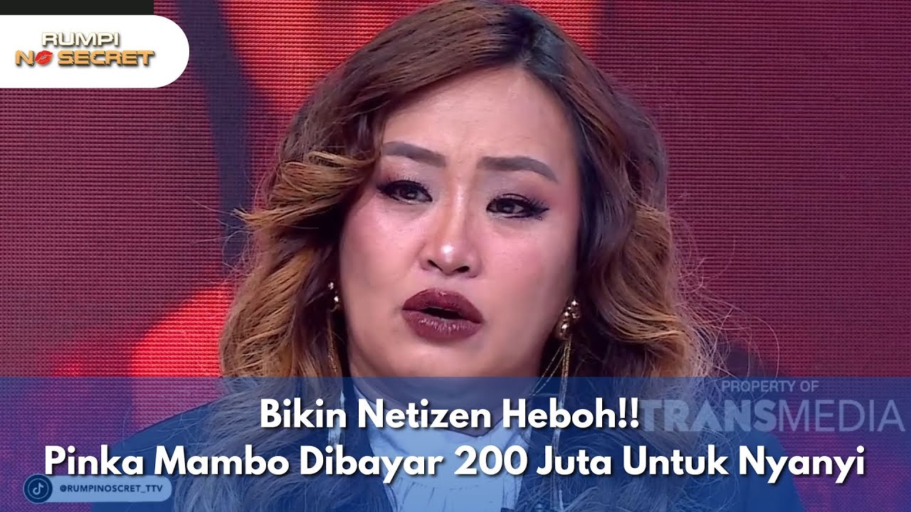 Bikin Netizen Heboh!! Pinka Mambo Dibayar 200 Juta Untuk Nyanyi-RUMPI WEEKEND (12/10/25) P1