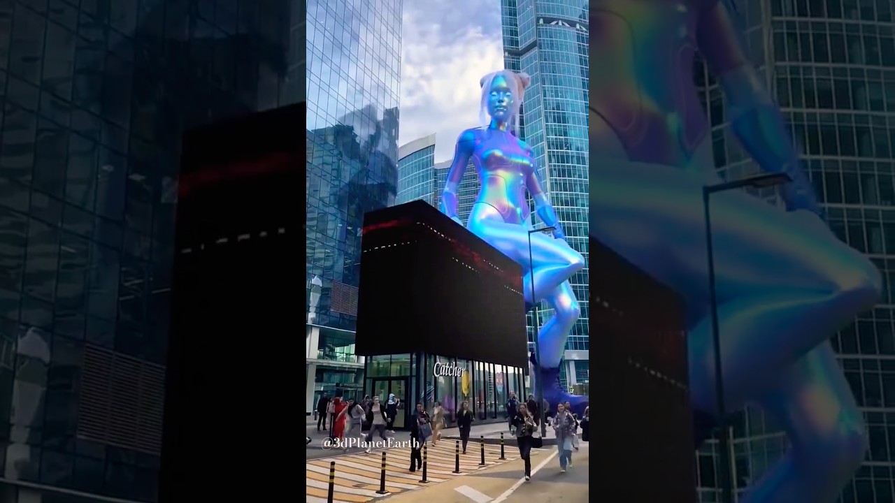 Amazing 3D Led Screen 😱 #shorts #3d