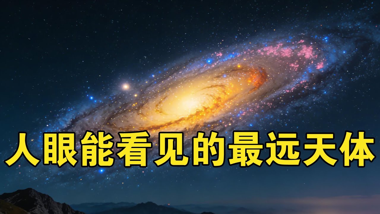 250万光年外的仙女座星系，是人眼能看见的最远天体？【宇宙观察】