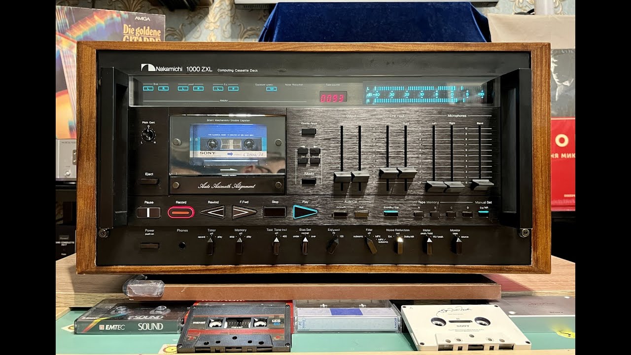 Nakamichi 1000Zxl. Золотая гитара Amigo