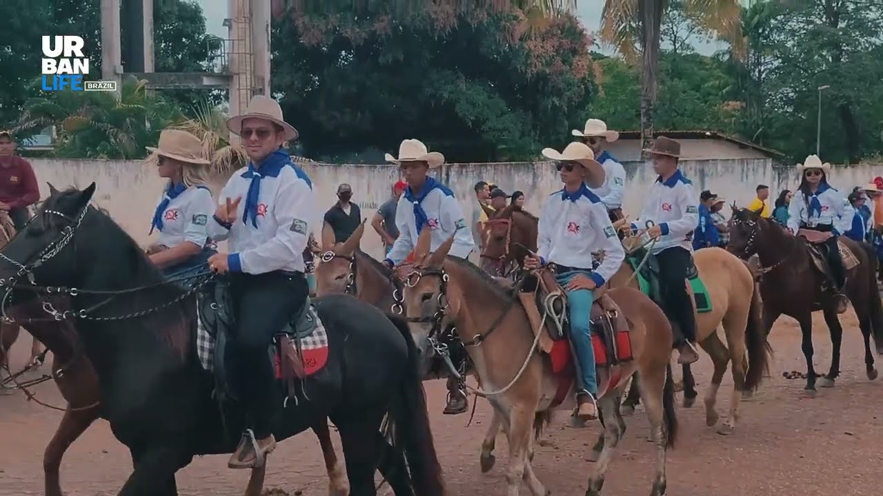 GRANDE Sábado Cavalgada de Açailândia-MA Brasil. 🇧🇷🏇🏇
