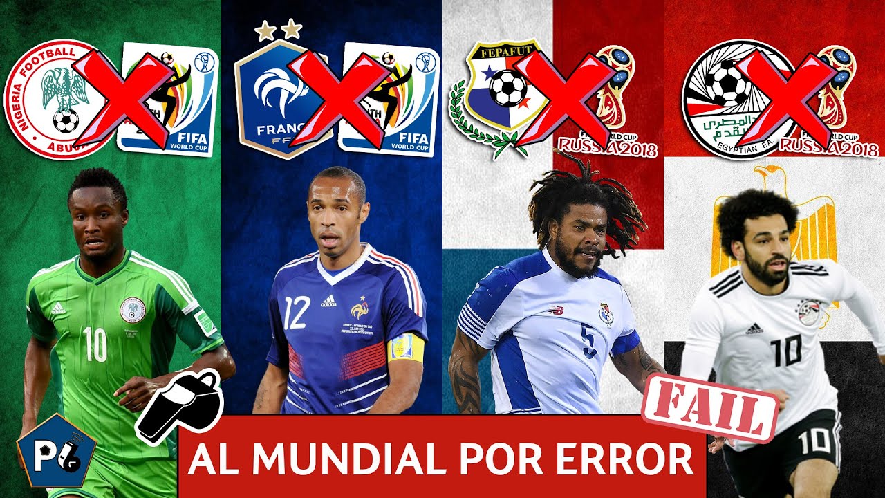 9 SELECCIONES que NO DEBIERON IR AL MUNDIAL (por fallos o 