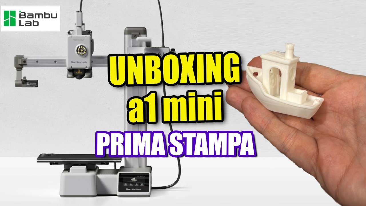 BambuLab A1 Mini: la stampante 3D più semplice di sempre!