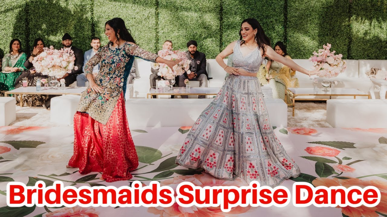 Bridesmaids Surprise The Bride with an Epic Performance | Bollywood