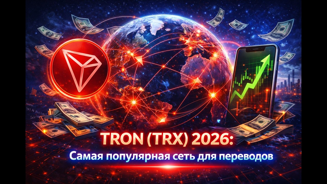 TRON (TRX) 2026: Самая популярная сеть для переводов? | Обзор Трон и способы получения прибыли