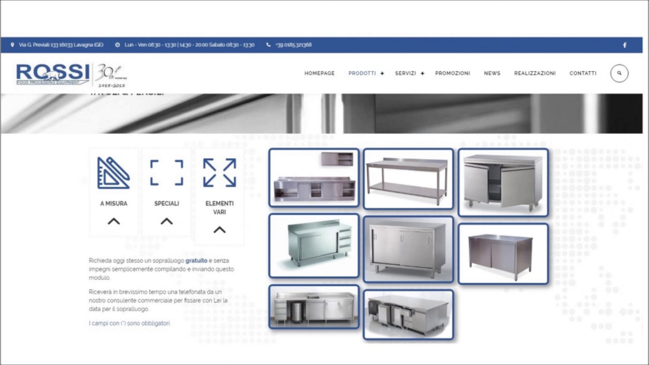 Attrezzature professionali | Celle Frigo | Genova | Tel. 0185.321368