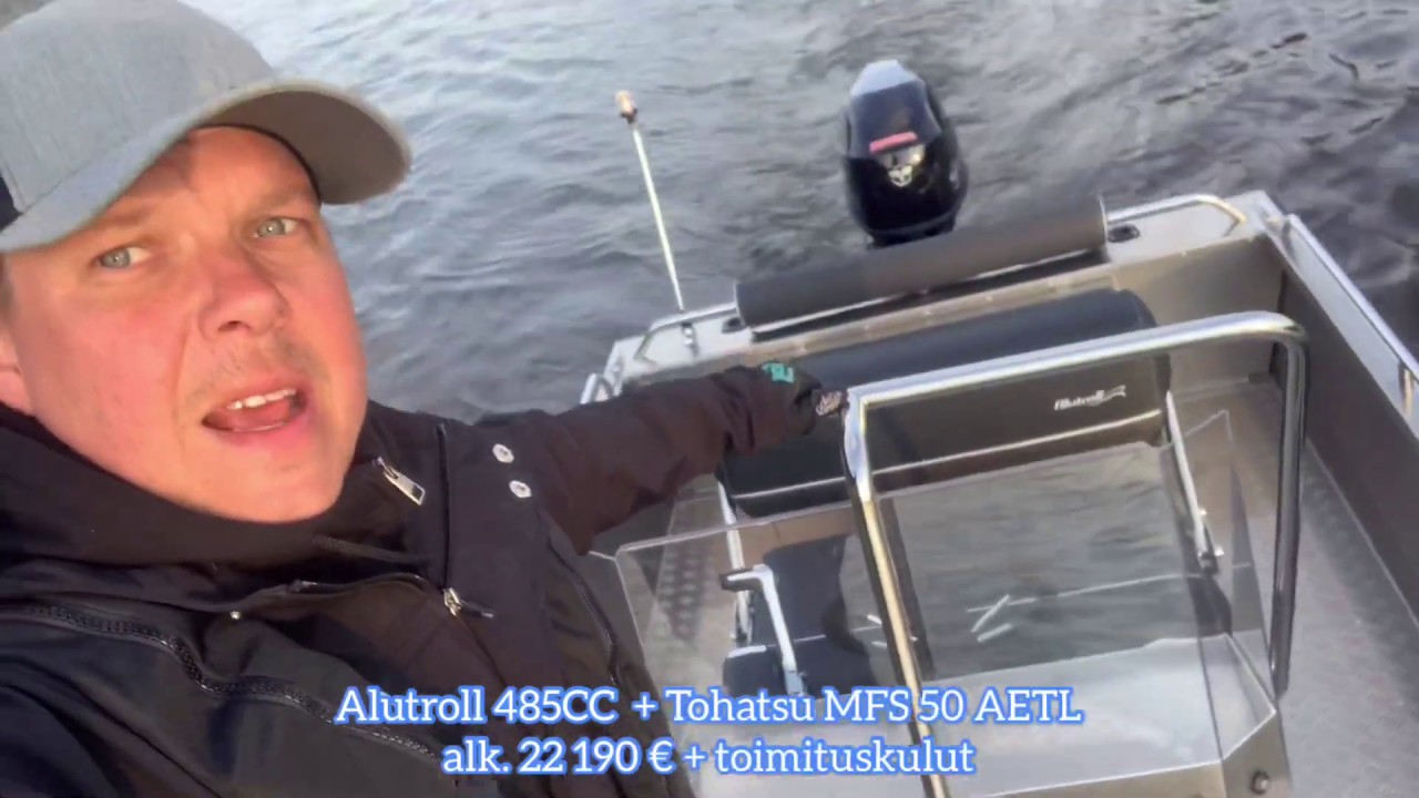 ⚓️Esittelyssä Alutroll 485CC + Tohatsu MFS 50 AETL ⚓️