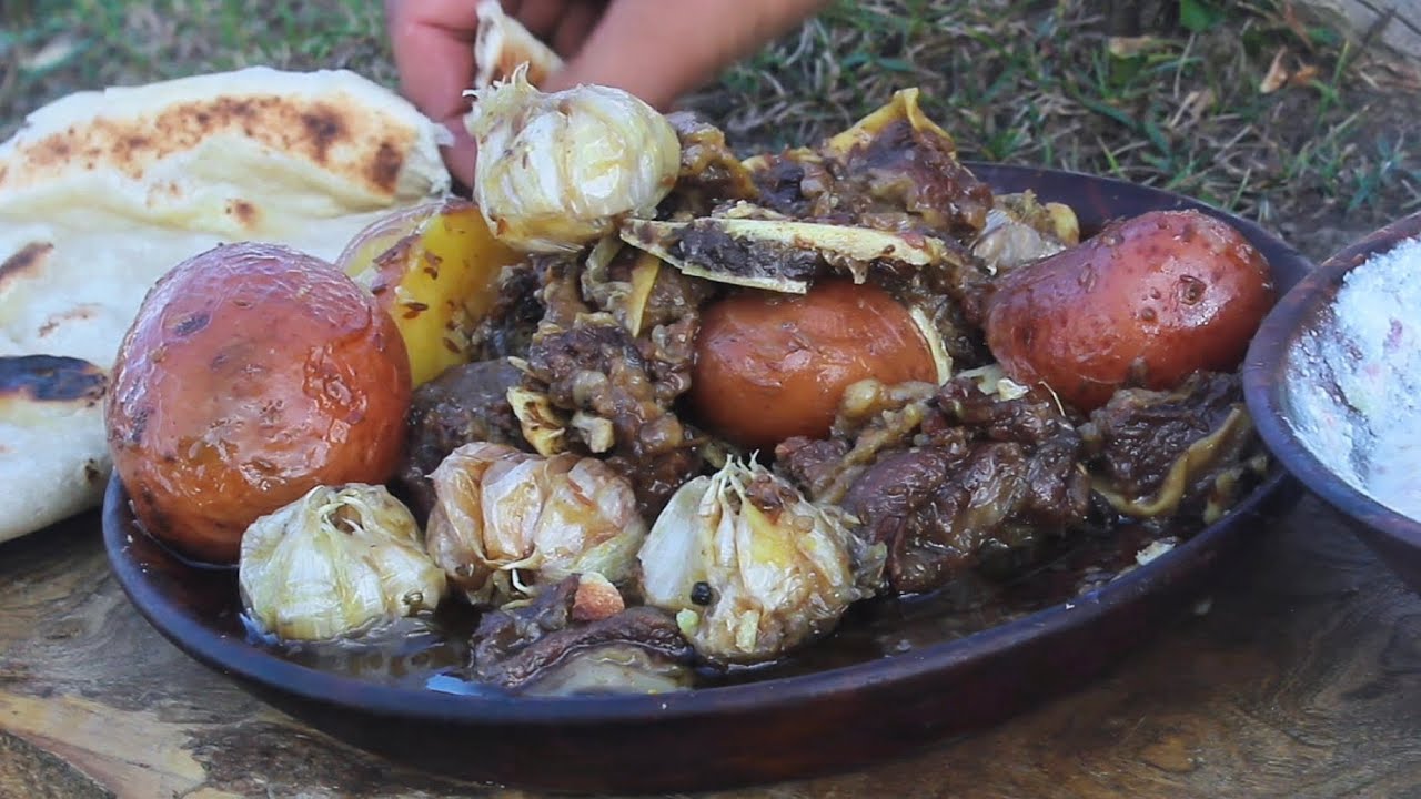 Delicious Beef Cooking in traditional style