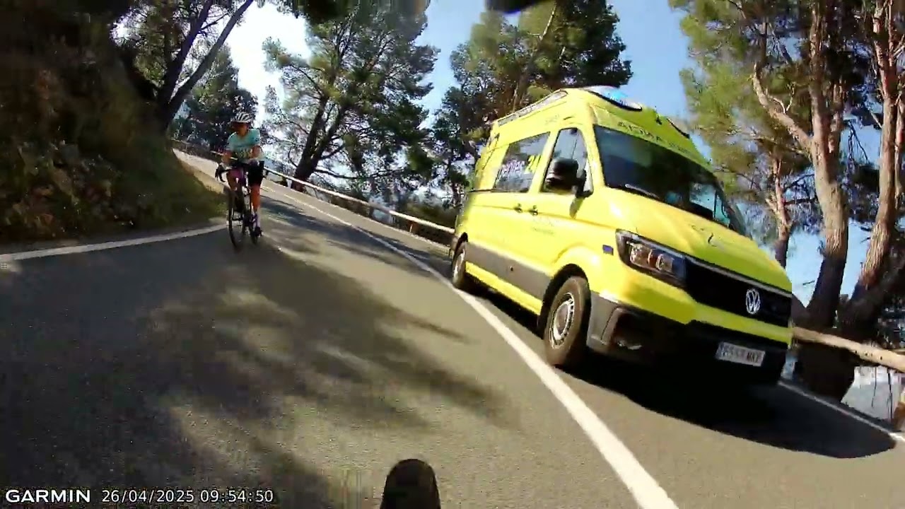 MALLORCA 312. 2025. GARMIN VARIA RCT715. DESCENSO PUIG MAYOR.