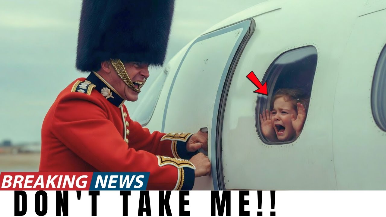 Royal Guard FORCES Jet Door Open &mdash; After Charlotte POUNDS Window Crying 