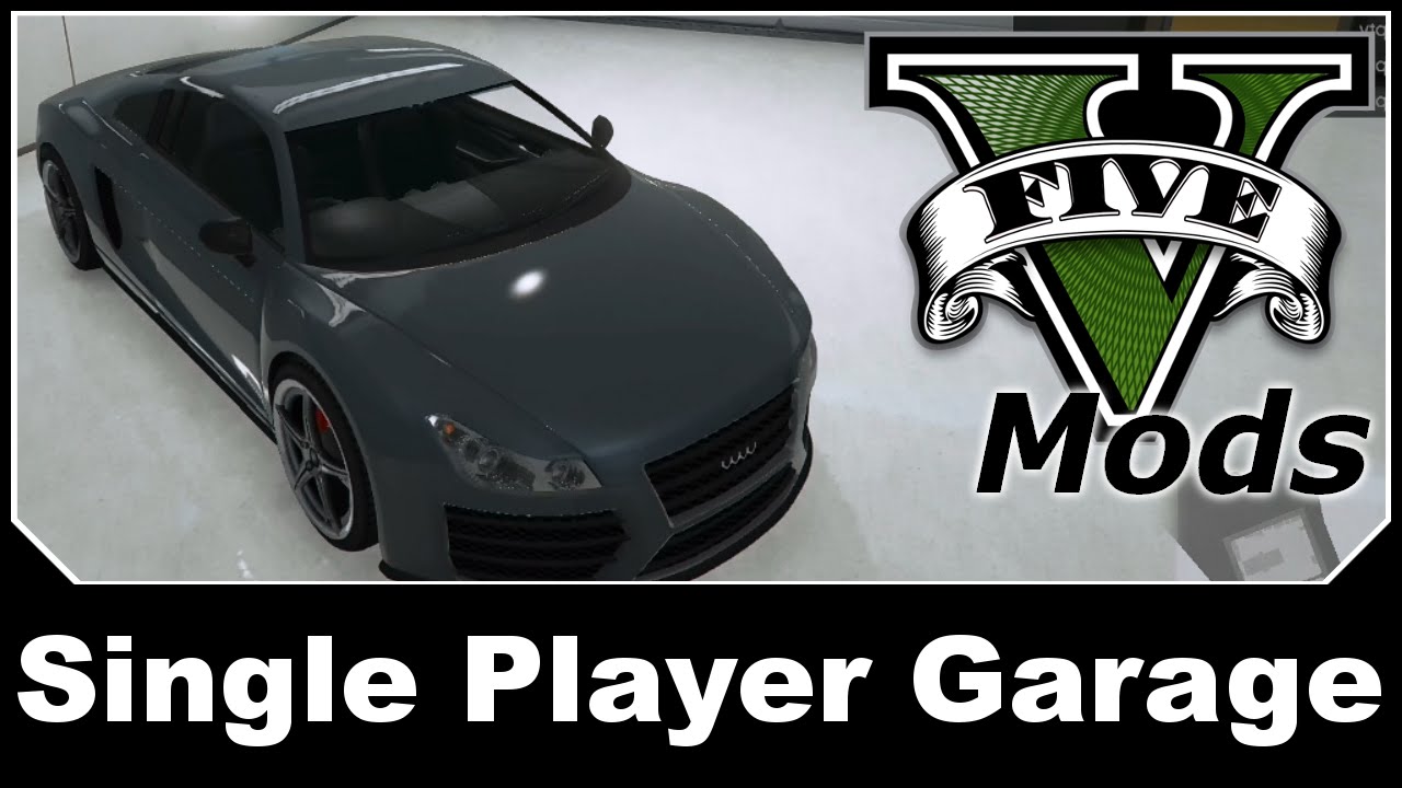 GTAV Mod Spotlight - Single Player Garage