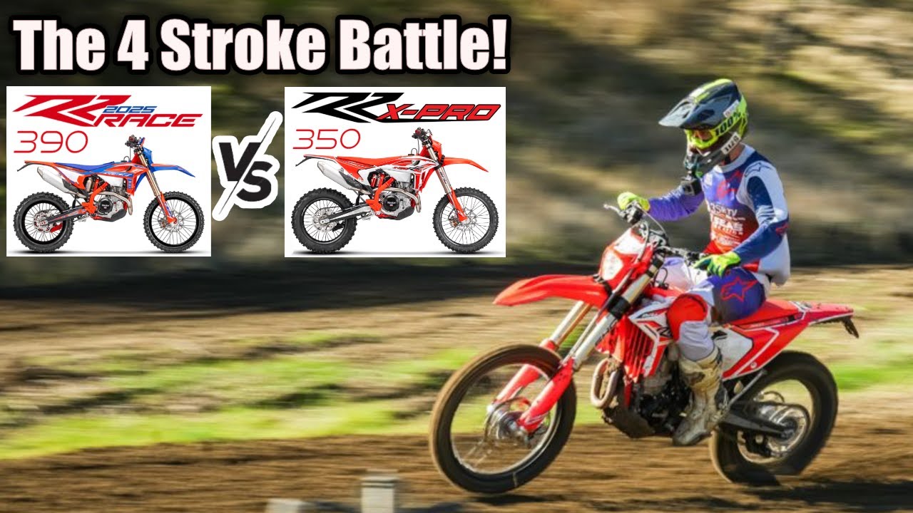 2025 Beta 4-Stroke Comparison:   350 RR X-Pro  vs  390 Race Edition  #3SRTV #3SeasRecreation