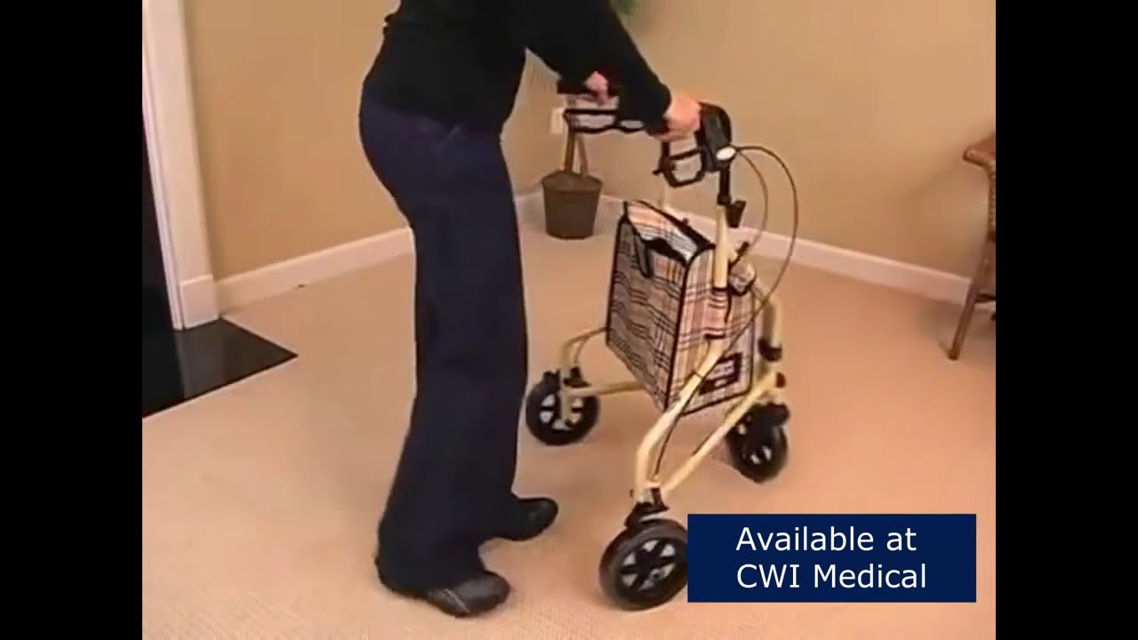 All About the Winnie Supreme Go Lite 3 Wheel Rollator