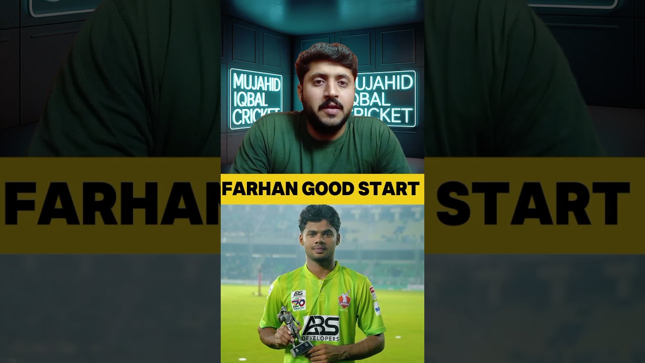 Farhan Yousuf Good Start in National T20 #nationalt20cup #shorts