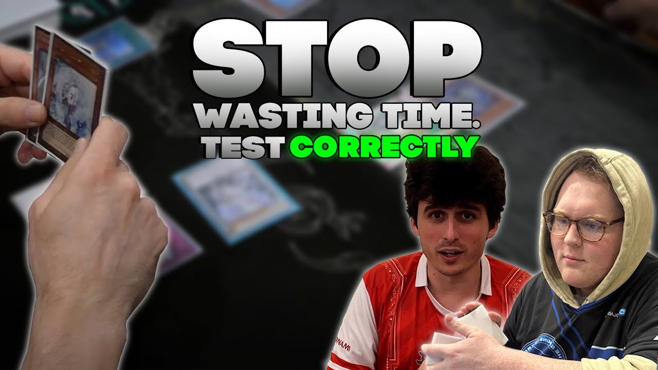 How To Stop Losing! Play Test CORRECTLY!