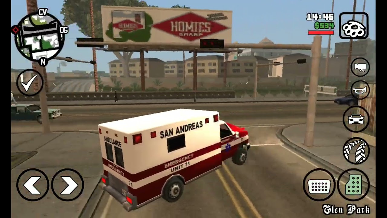 Los Santos da normal bir gün / GTA SAN ANDREAS 