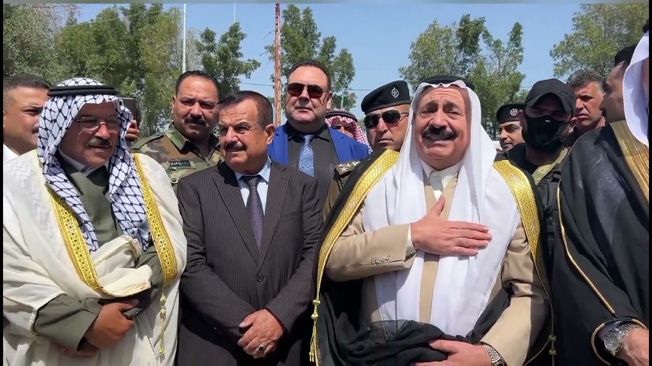 مؤتمر عشائر البوحمد في محافظة الناصرية بحضور الامير وصفي العاصي امير قبيلة العبيد