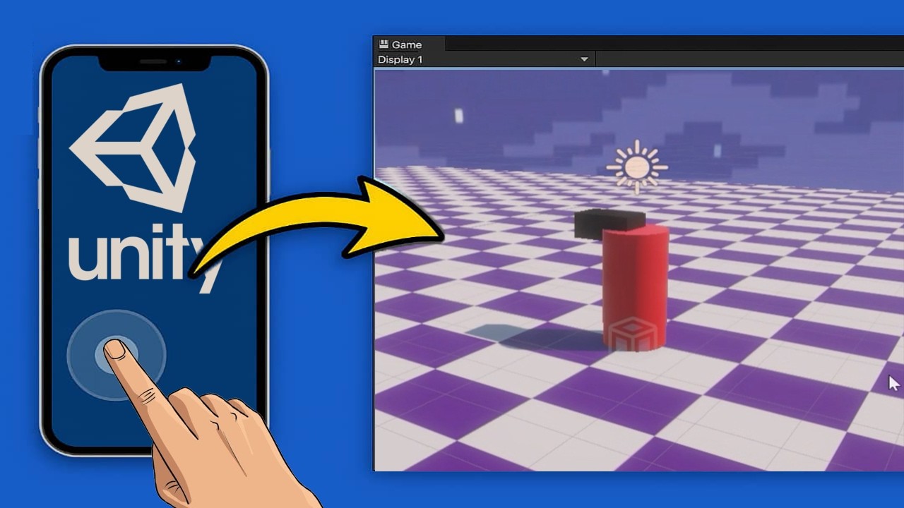 حرکت کاراکتر با صفحه گوشی- Unity New Input System