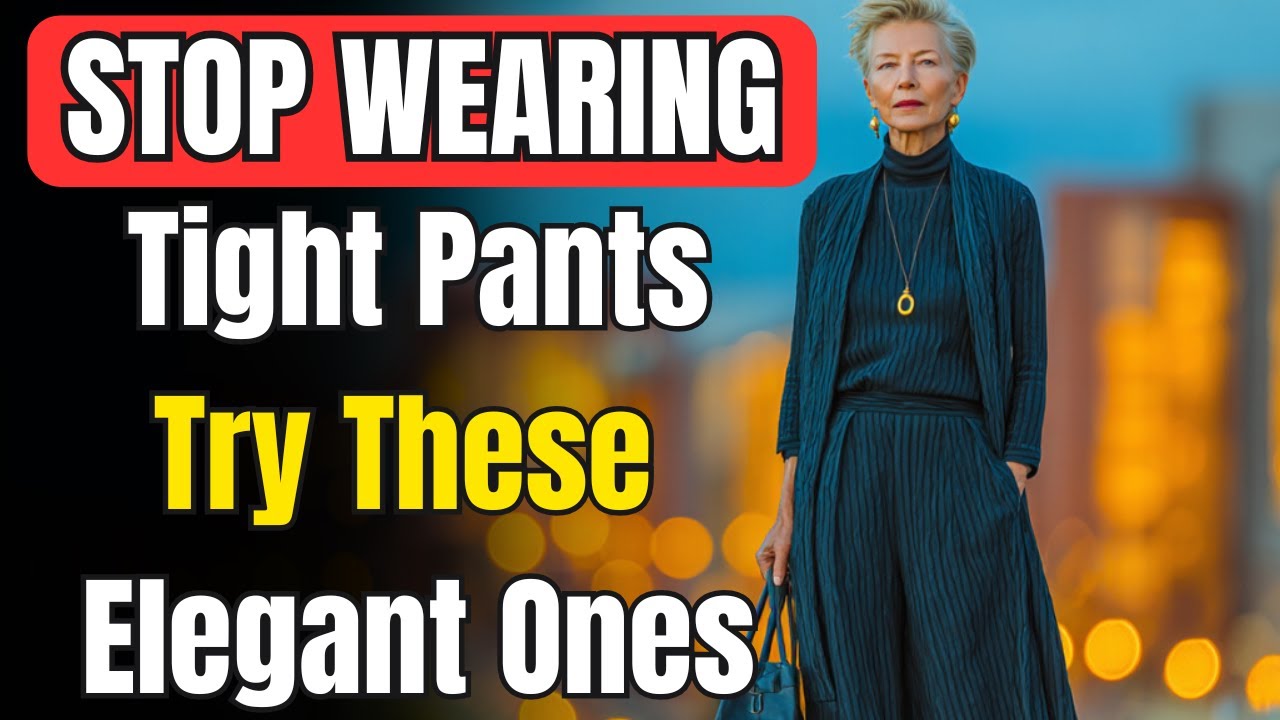 Wide Leg Pants for Women Over 50 | Look Taller, Sleeker & More Confident Effortlessly