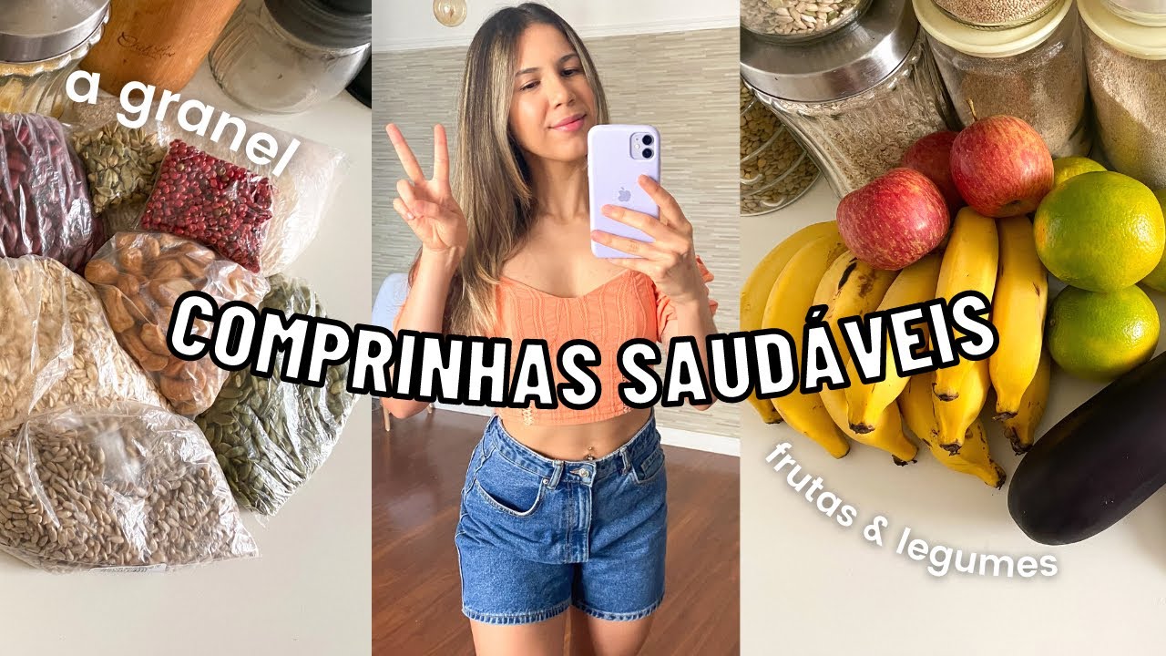 MINHAS COMPRAS SAUDÁVEIS | Um sábado comigo, compras para a dieta, minhas refeições