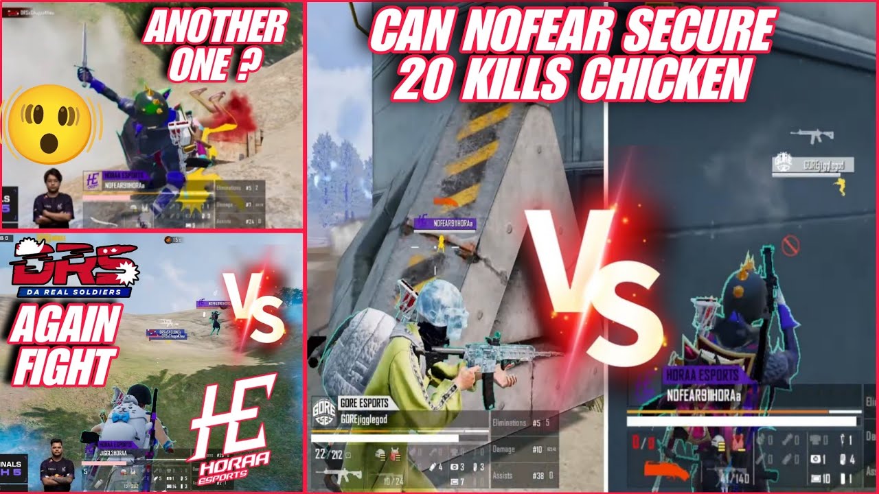 DRS vs HORAA Another Clash | Nofear 1vs1 Jigglegod - Who will Win ? Horaa Esports Drs Gaming