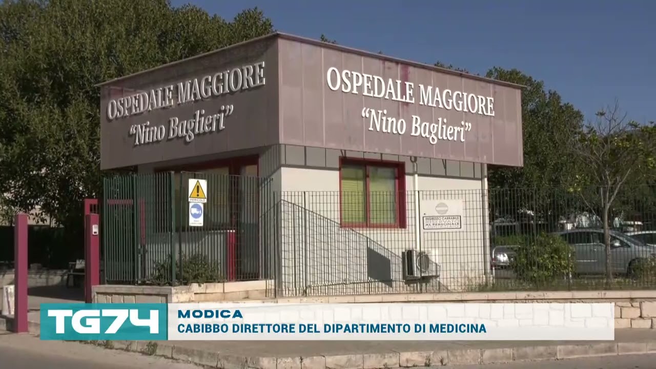 MODICA - CABIBBO DIRETTORE DEL DIPARTIMENTO DI MEDICINA