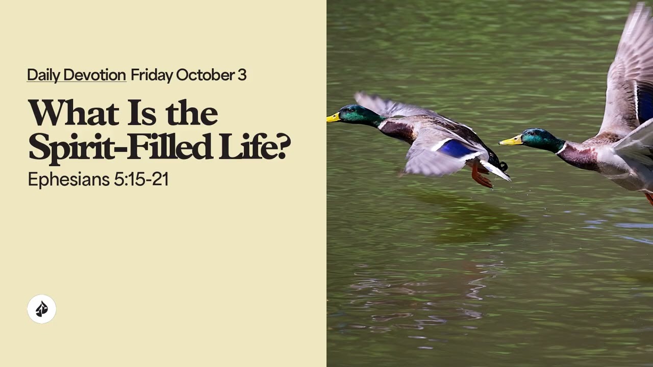 What Is the Spirit-Filled Life? &ndash; Daily Devotional