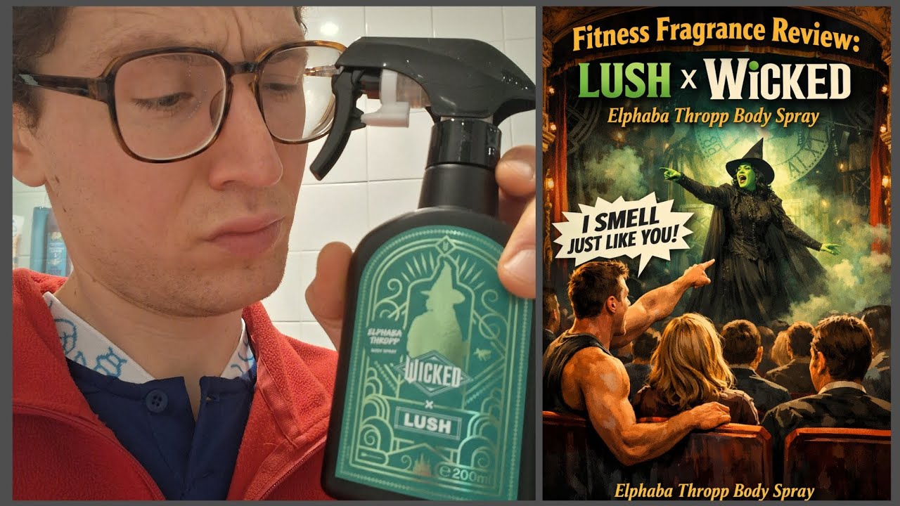 Fitness Fragrance Review: Lush Elphaba Thropp Body Spray | Lush x Wicked Collaboration Scent!