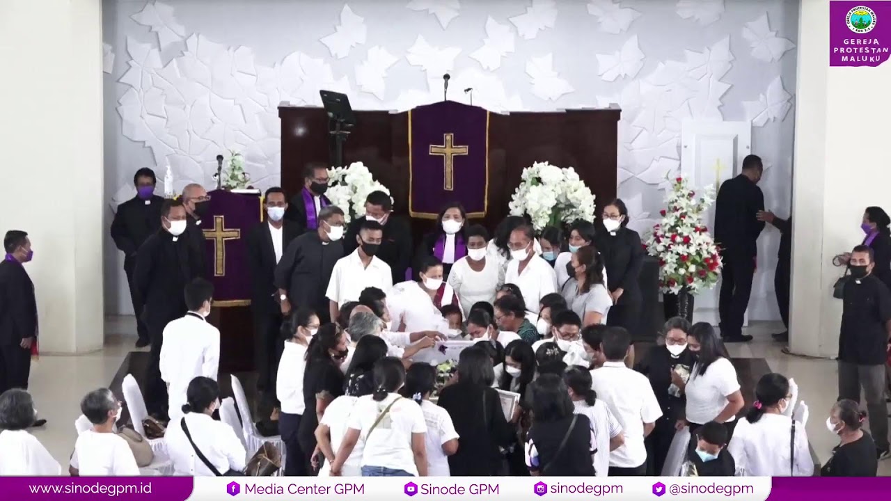 Kebaktian Pemakaman Pdt. (Em) Christina Jacoba Pattiasina-Tisera, S.Th