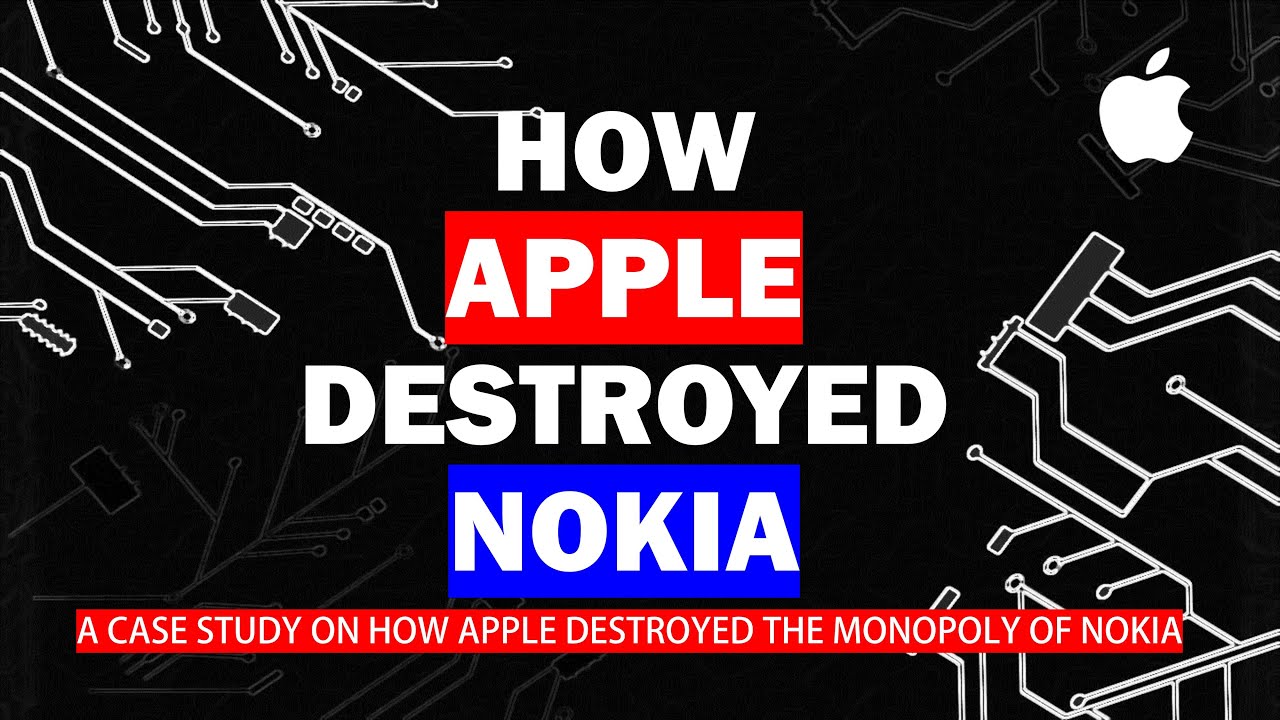 How innovation killed monopoly? Case Study of Apple's strategic takeover on Mobile phone market.