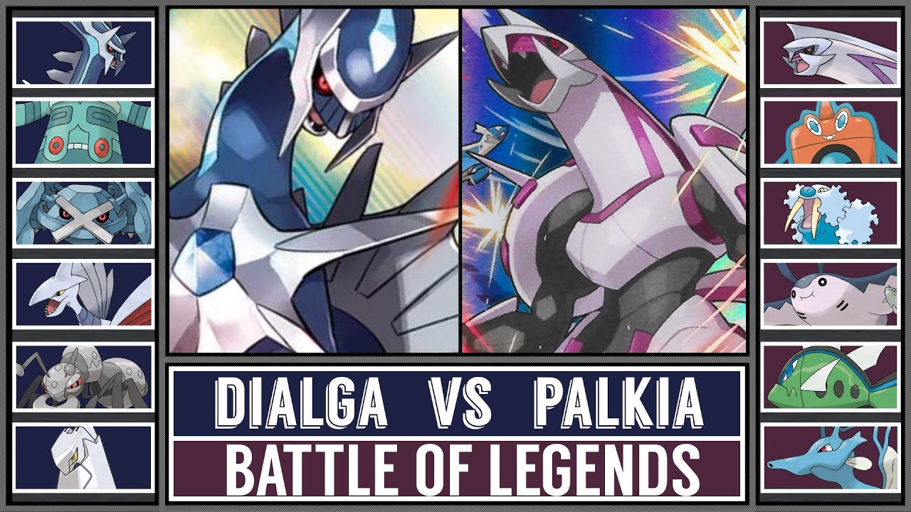 Battle of Legends | DIALGA vs PALKIA | Legends Arceus Special