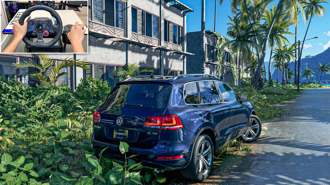 Volkswagen Touareg V8 TDI Offroad - The crew motorfest | Logitech G29