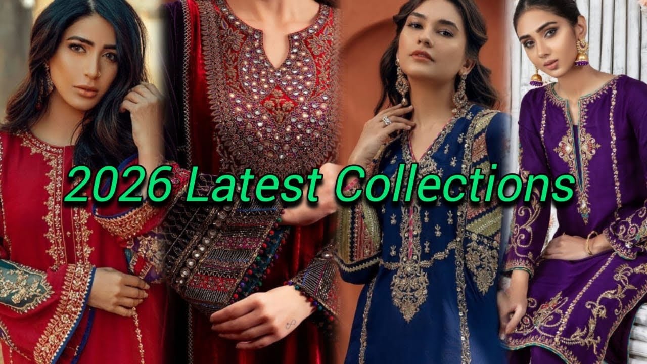 💞Embroidery Neckline Suits Designs #trending #fashion #wedding #embroidery #celebrity 