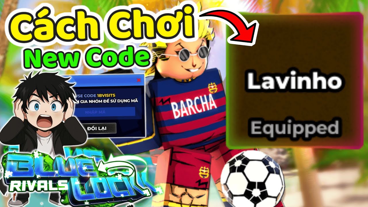 THNE DISCOVERED NEW CODE AND HOW TO PLAY LAVINHO ON A WORLD CLASS LEVEL | Blue Lock Rivals