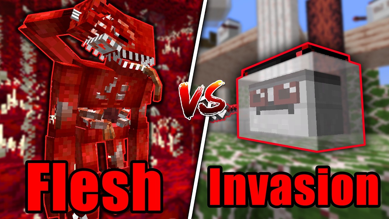 What Happens when An Infection Mod Fight an Invasion mod? Mi vs The Flesh That Hates