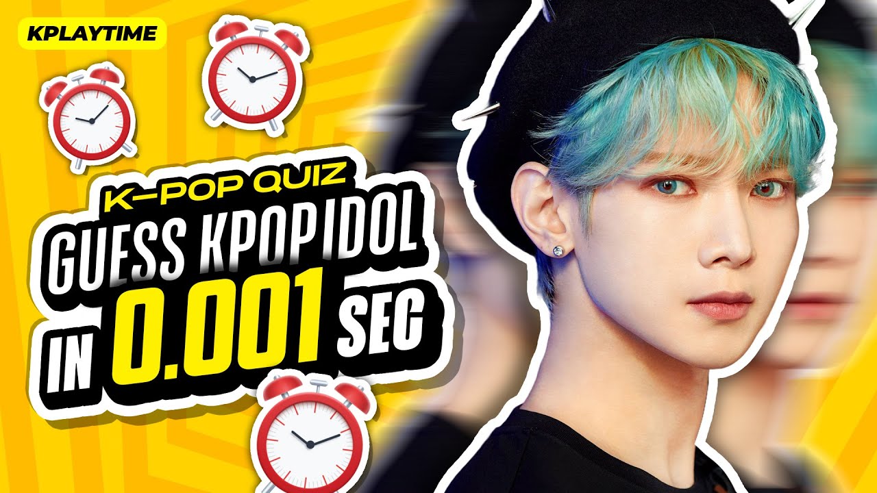 CAN YOU GUESS THE KPOP IDOL IN 0.001S? ⏱️ | KPOP IDOL QUIZ 💛