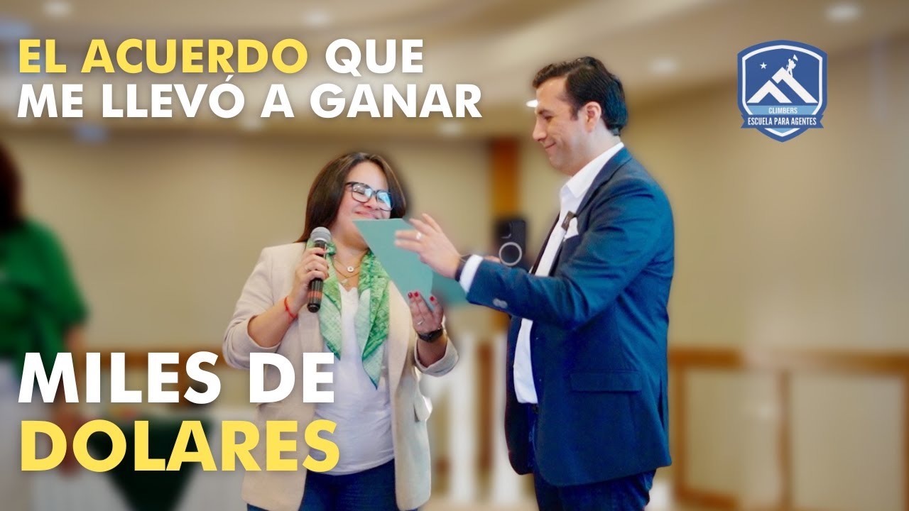 EL ACUERDO QUE ME LLEVÓ A GANAR MILES DE DOLARES EN SEGUROS | #EscuelaParaAgentes