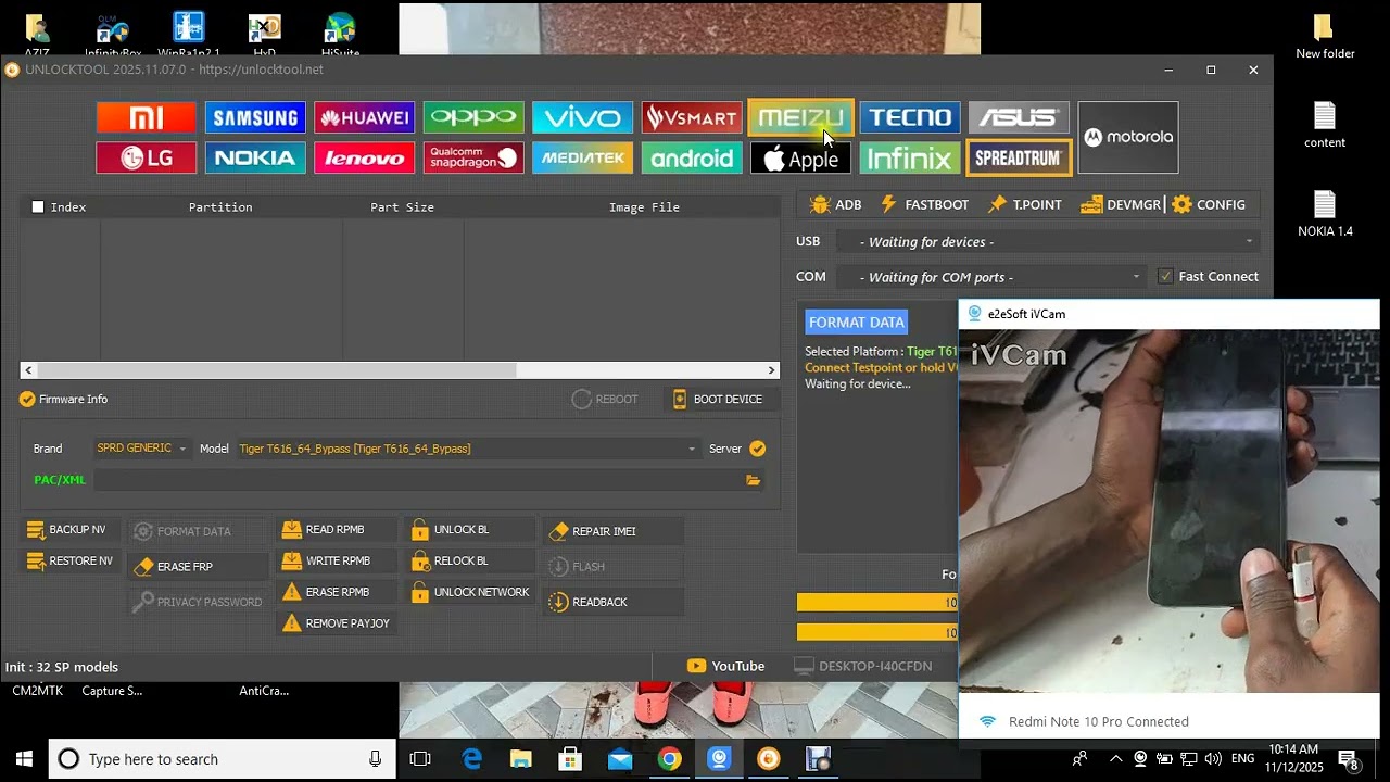 Infinix Smart 10 X6725 Password & Frp bypass Unlock Tool 2025