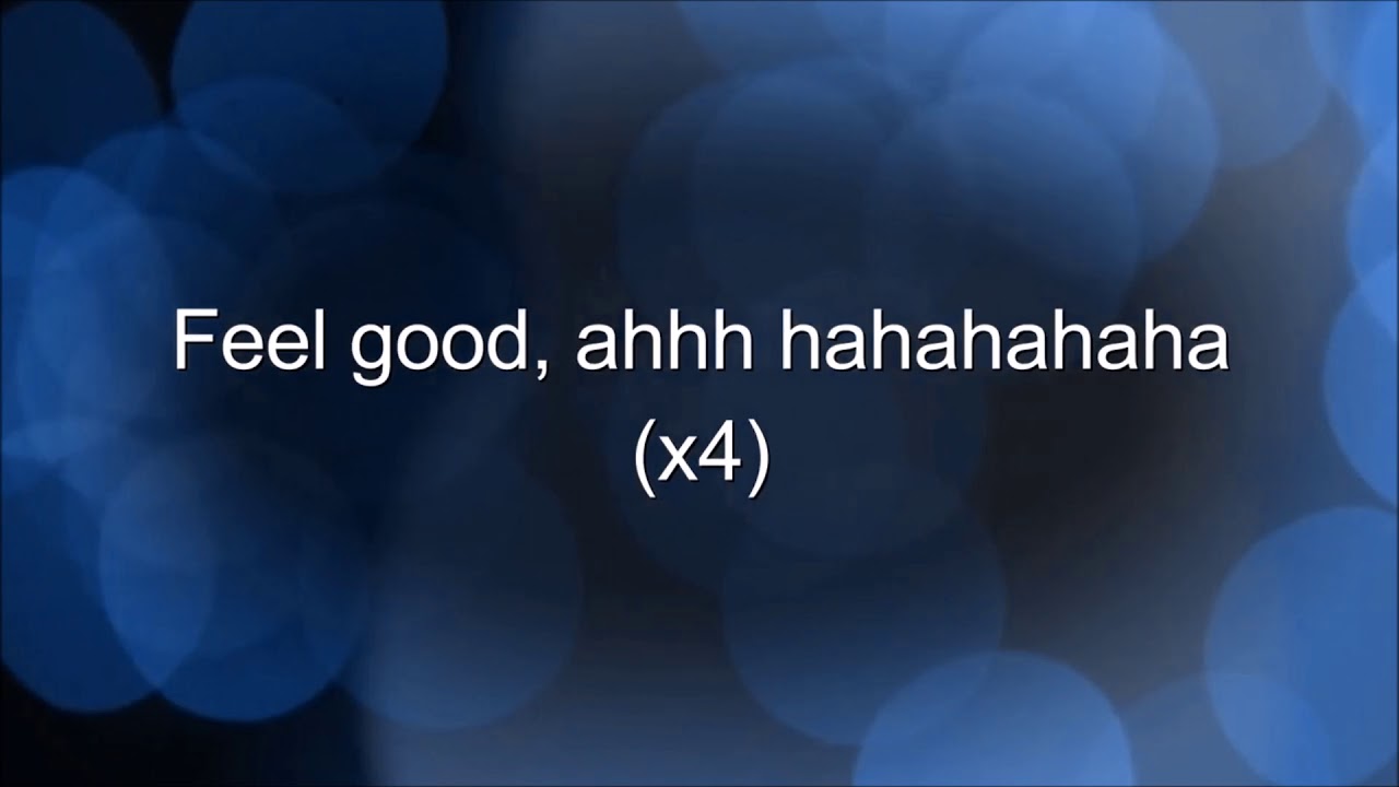 Feel Good Inc   Drum Backing Track w/ Lyrics