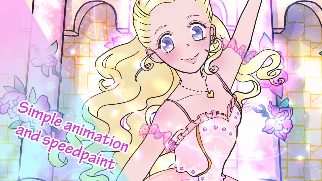 Animation and speedpaint - Barbie in the Nutcracker anime version