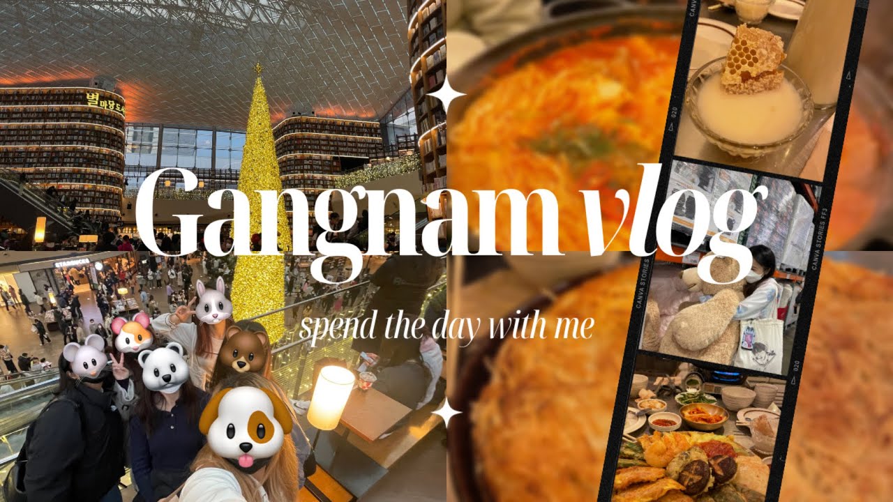 [🇰🇷VLOG] Spend a day with me in Gangnam | Costco, Coex, Sinsajeon, honeycomb makgeolli, Life4Cut